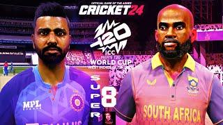 IND VS SA #t20worldcup2024 (SUPER8-MATCH41) - #Cricket24 @RajeshThogarla