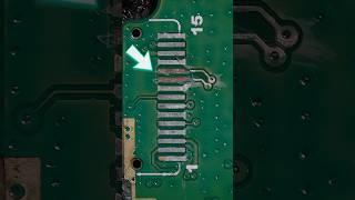 Broken Trace Repair #mobilerepair #technology