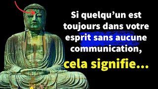 Si quelqu'un est Toujours dans votre Esprit sans aucune Communication, cela Signifie | Sage Bouddha