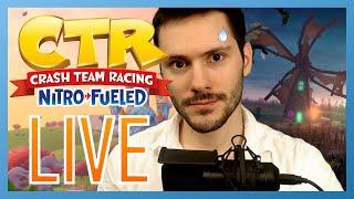 Le LIVE du malaise : Tournoi Effrayant - Falchor en LIVE sur CTR: Nitro Fueled!