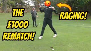 JAK IS FUMING! THE £1000 REMATCH PART 2 // JAK LEE GOLF VS @SEBWEB67