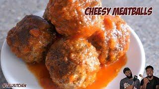 Cheesy Meatballs | TALL KITCHEN