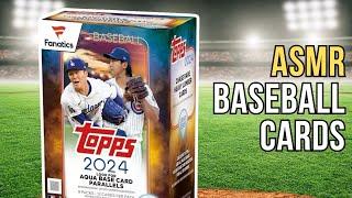 ASMR: 2024 Topps Update Fanatics Exclusive Blaster Box / Whisper & gum