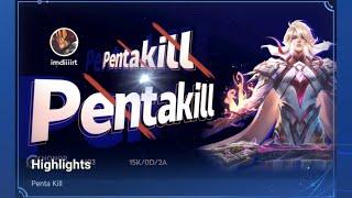 1v5 Pentakill's Nothing for Icefire Li Xin | #honorofkings