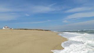 A minute of bliss at Coast Guard Beach, Cape Cod