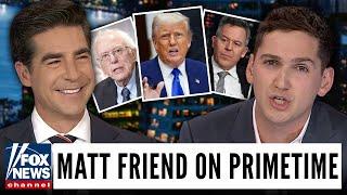 Comedian Matt Friend Roasts Trump, Maher, Gutfeld, Bernie Sanders, & MORE on Jesse Watters Primetime