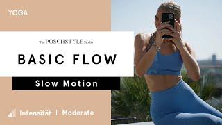 20 Min Basic Yoga | Slow Motion | Full Body