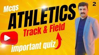 McQs on Track Events | Athletic mcqs | track and field mcqs|physical education McQs in hindi/urdu