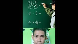 Operasi Hitung Bilangan Pecahan #maths #cpns #rumuscepat #matematika