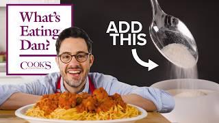 The Secrets to the Ultimate Meatballs | What’s Eating Dan?