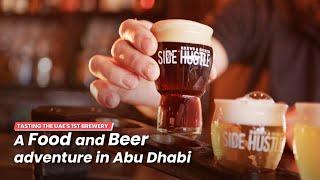 Crafting Flavors at CRAFT by Side Hustle: The UAE's first brewery in Abu Dhabi.