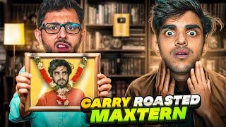 Maxtern reacts CarryMinati roasting him