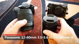 Panasonic 12-60mm vs 14-140mm II Compared On G85 And GX85