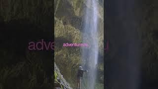 Who doesn't love waterfall?#hiking #camping #trekkingtrail #mountain #waterfall
