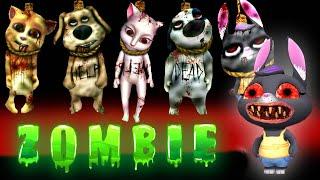 SAD ALL CatNap ZOMBIE !  Talking Tom and Friends - Poppy Playtime 3BECCA ZOMBIE TALKING TOM