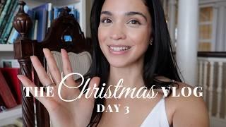 HOLIDAY MAKEUP ROUTINE, BRINGING PROJECTS TO LIFE & DIOR DINNER | VLOGMAS DAY 3 | Samantha Guerrero