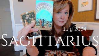 SAGITTARIUS : SUDDEN AWAKENING Brings Spiritual Togetherness | July 2024 Zodiac Tarot Reading