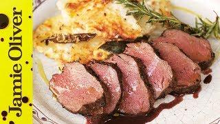 Pan Roasted Venison - Jamie at Home