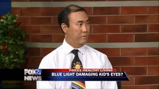 How "blue light" affects children's eye health