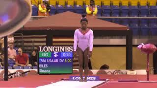 Simone Biles - Vault 1 - 2018 World Championships - Event Finals