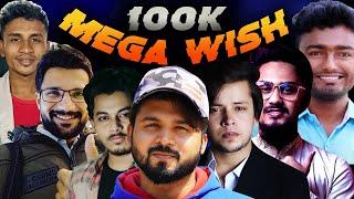 দুই বাংলা একসাথে Hossain Tech 100k Mega Wish Video