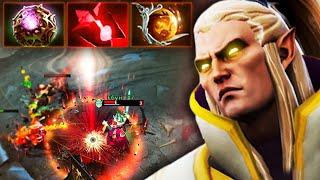 EZ NECROPHOS MID!! EPIC INVOKER BLOODSTONE + OCTARINE BUILD | Dota 2 Invoker