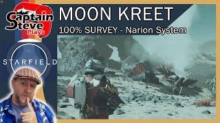 Starfield - Moon Kreet - Narion System - 100% Survey Guide - Captain Steve