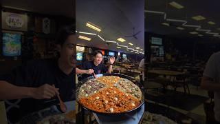 INSANE 50 INCH - 30 SERVINGS Paella Eating Challenge! #foodchallenge