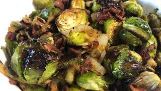 Roasted Brussels Sprout. Very simple and easy recipe at home. Mariroz Tv.