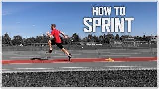 How To Sprint: Speed Training Technique to RUN FASTER! | Sprint Mechanics