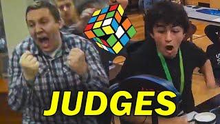 When the Judges are Shocked by the Rubik's Cube records