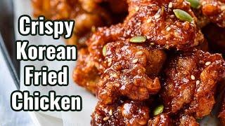 How to make Korean Fried Chicken (Dakgangjeong, 닭강정) - Easy and delicious!