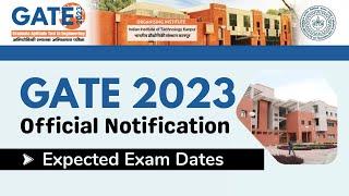 GATE 2023: Exam Dates Announced | Official Notification | Organizing Institute | Tentative Dates