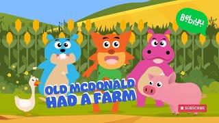 Old McDonald Had a Farm | Lagu Anak Populer | BEBIYU