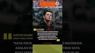 Justin Hubner bangga dengan keputusanya bela Timnas Indonesia #shorts #timnasindonesia #justinhubner