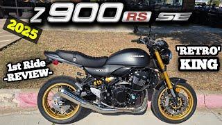 2025 Kawasaki Z900RS SE 1ST Ride & Review | Retro KING of the HILL