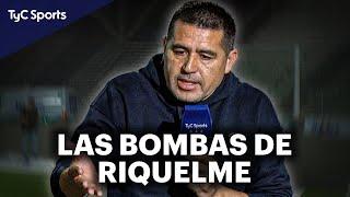 RIQUELME EN TyC SPORTS: "ESTOY CONVENCIDO DEL ENTRENADOR QUE QUIERO EN BOCA" - ENTREVISTA COMPLETA