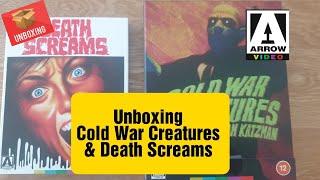 Unboxing Cold War Creatures Four Films From Sam Katzman Bluray Boxset & Death Screams | Arrow video