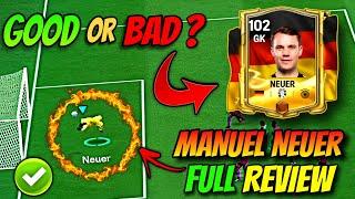 THE BEST GOALKEEPER IN FC MOBILE 24  // EURO2424 97 OVR Manuel Neuer Full Review  // #fcmobile