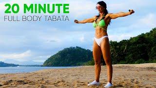 20 Minute Full Body Tabata | Beach Workout