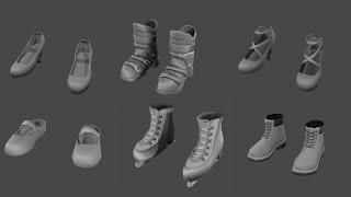 Club Cooee Female Feet#3 3D models Download