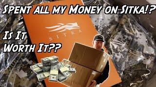 UNBOXING $3500 OF SITKA GEAR!!!