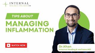 Reduce Inflammation in 1 Minute with Dr Khan! | Quick Tips for Wellness