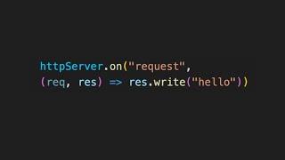 The Lifecycle of an HTTP Request in NodeJS