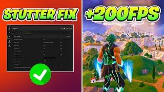 How To Fix FPS Drops & Stutter in Fortnite!  (Stable FPS & No Lag)