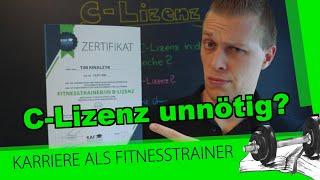 Ist die C-Lizenz nötig um Fitnesstrainer zu werden?