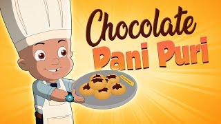 Mighty Raju - Chocolate Pani Puri | Cartoons for Kids | YouTube Video | Hindi Kahaniya