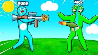 Oggy Destroy Jack From Rocket Launcher In Super Smash | Rock Indian Gamer |