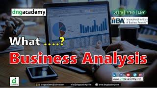 Business Analysis | BA | IIBA | DNG Academy