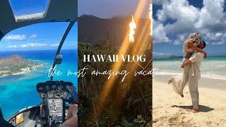 hawaii vlog-luxury shopping,helicopter ride,beach days